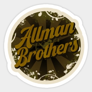 allman brothers Sticker